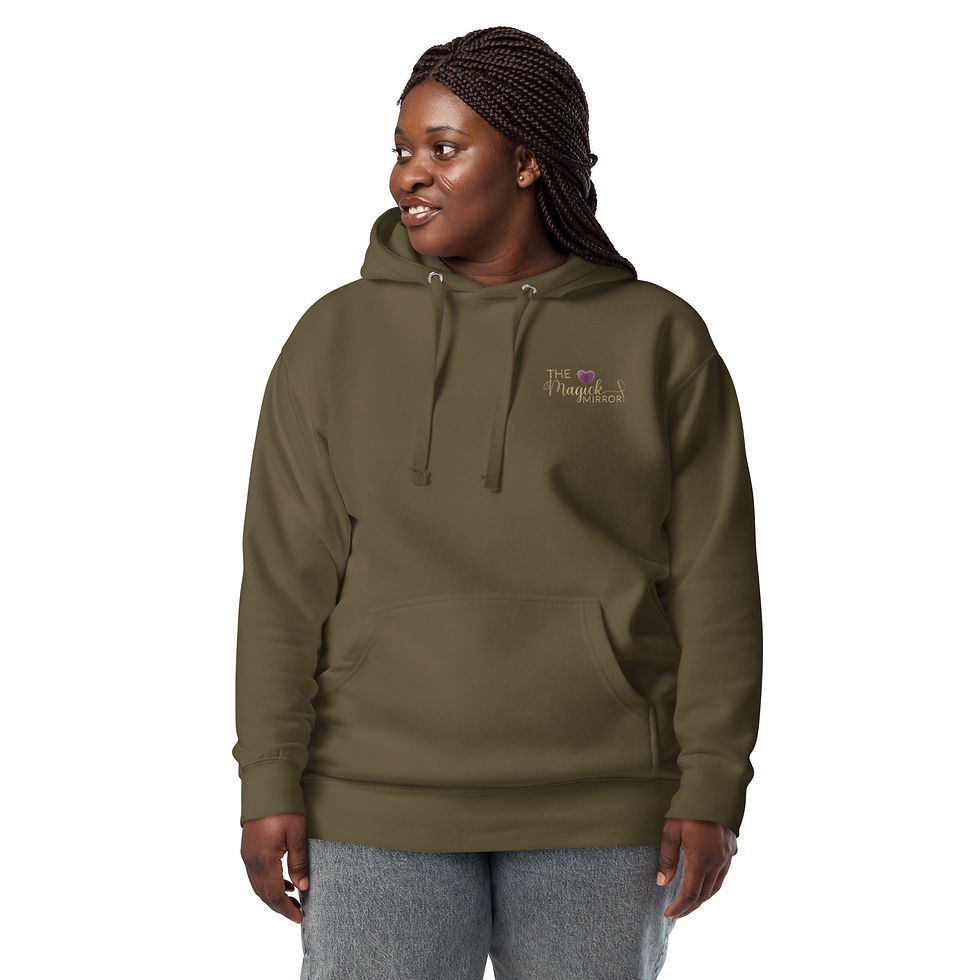Thumbnail: Unisex Magick Mirror Hoodie- Tribe of Spiritual Warriors