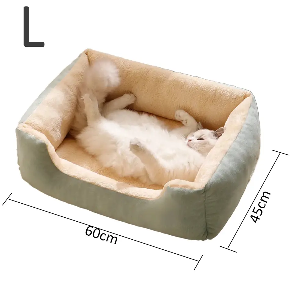 Thumbnail: CloudNest Plush Cat Bed