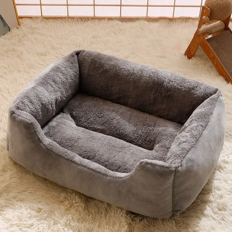 Thumbnail: CloudNest Plush Cat Bed