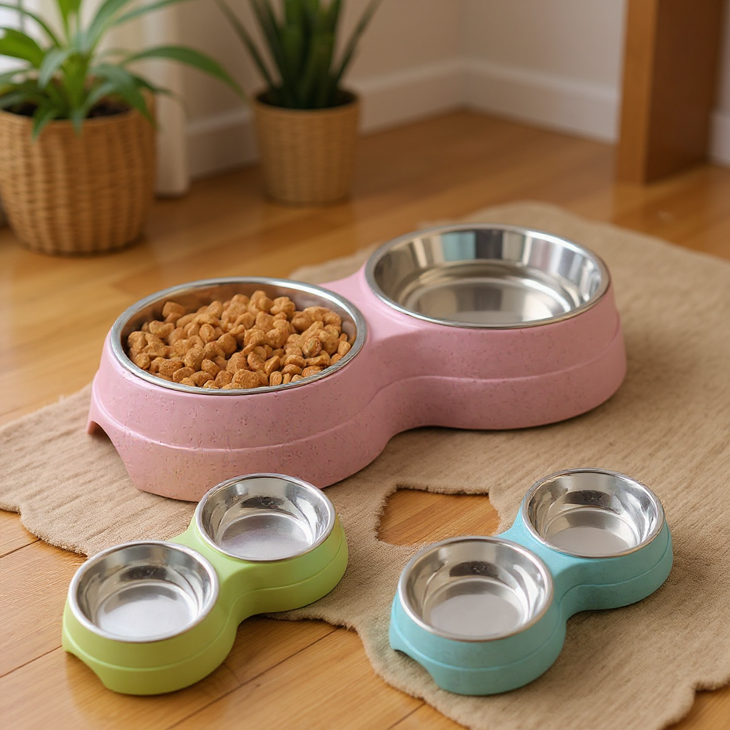 DuoDine Pet Bowl Set
