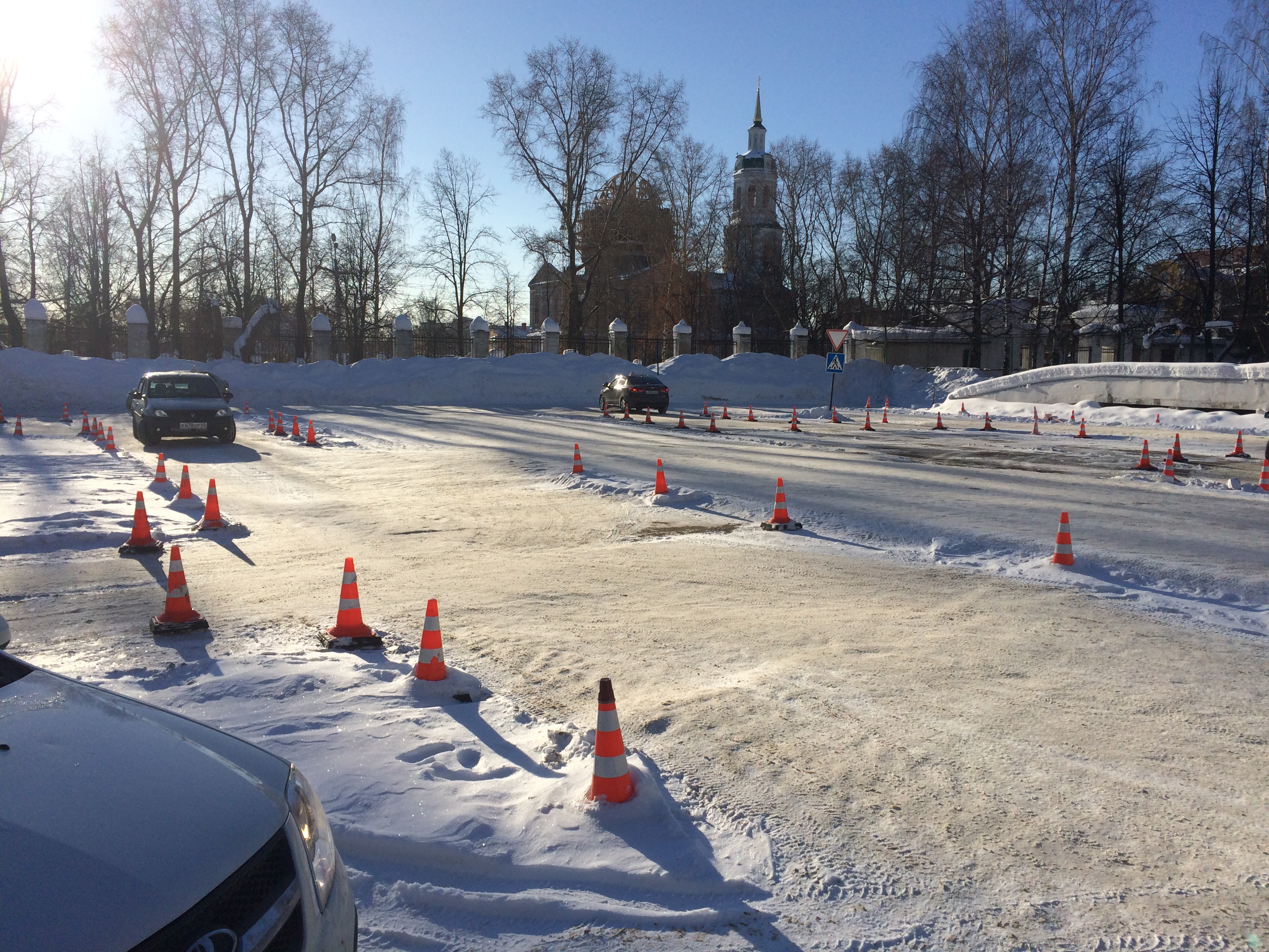 автошкола Зебра закрытая площадка 3