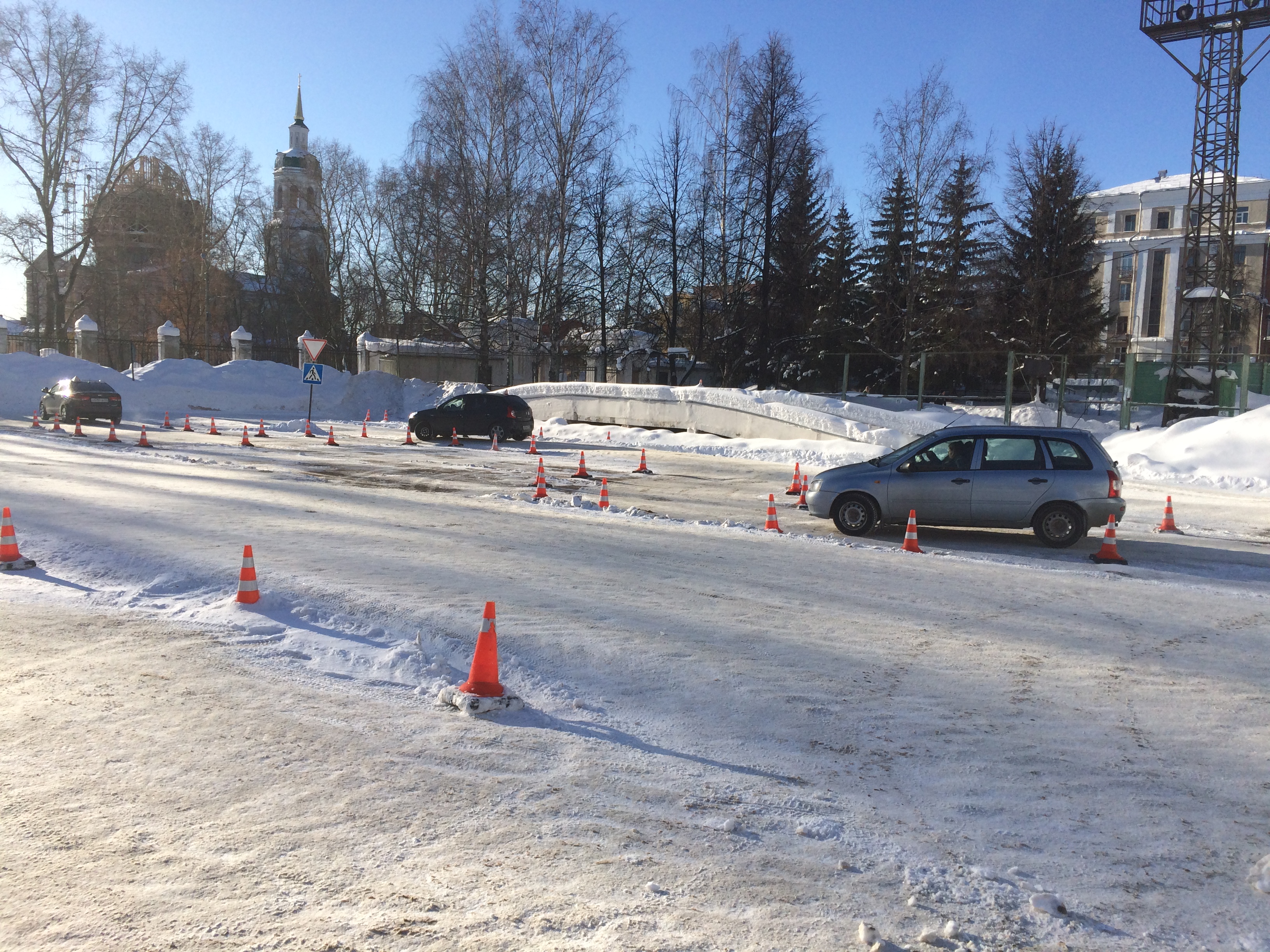 автошкола Зебра закрытая площадка 2