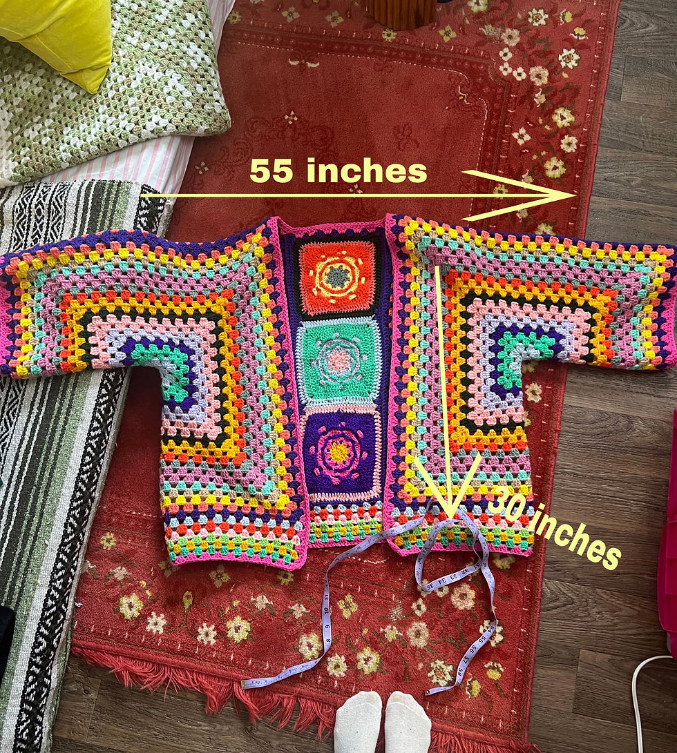 Thumbnail: Groovy Flower Cardigan 