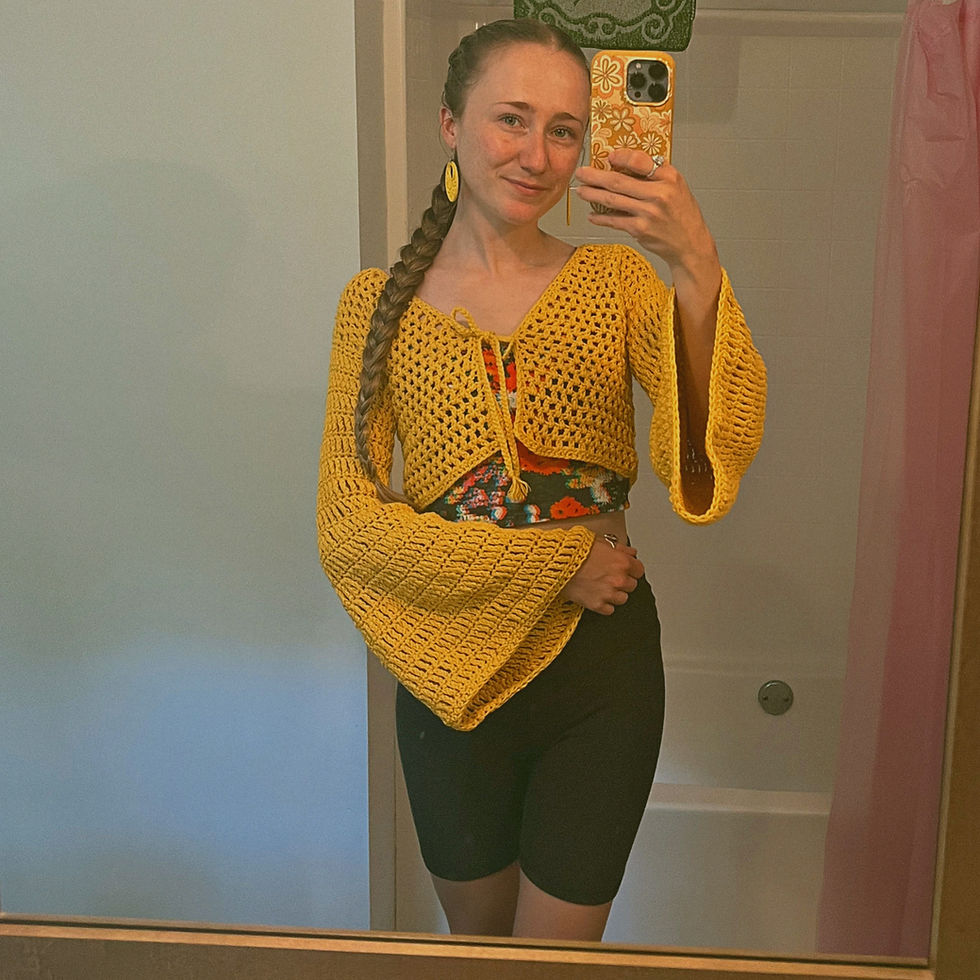 Thumbnail: Cropped Summer Cardigan (custom order)