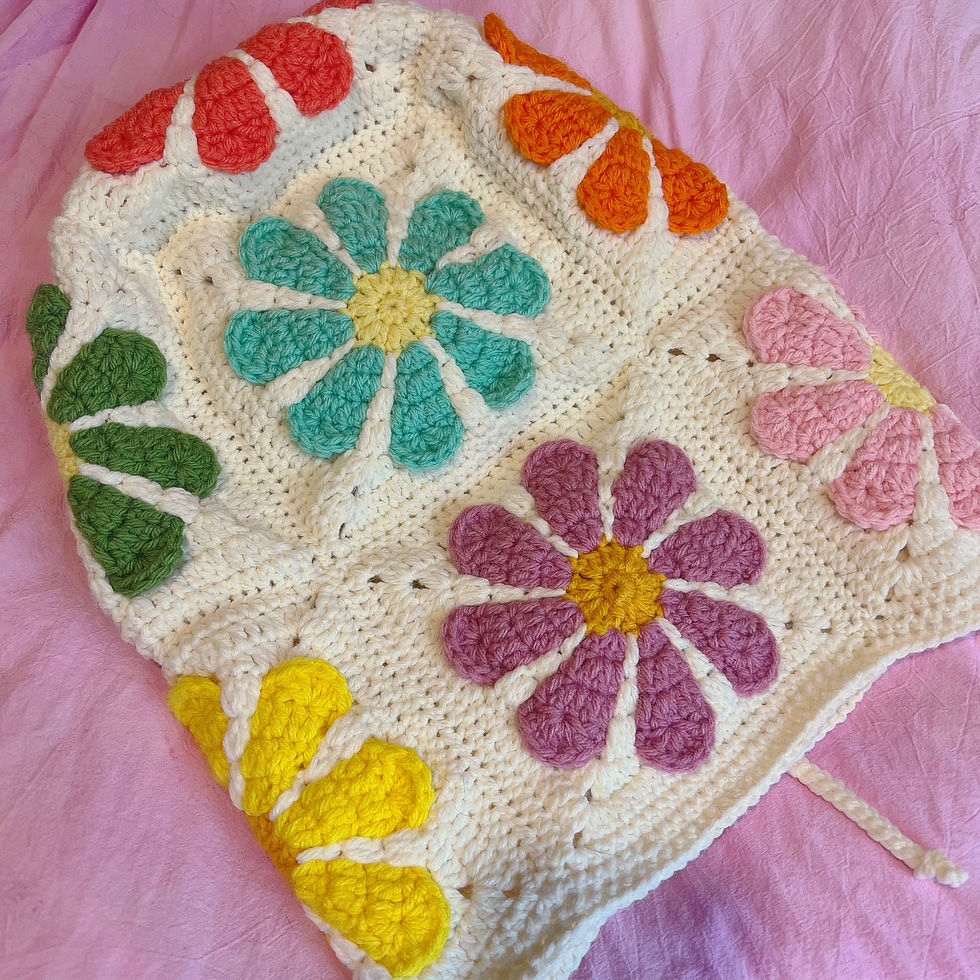 Thumbnail: Groovy Flower Balaclava 
