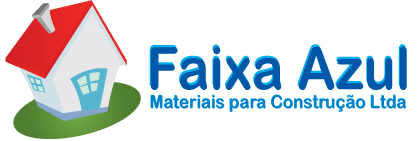 Faixa Azul Mat. para Construção