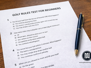 Basics: Der Golf-Regeltest für Anfänger 