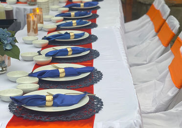 kojin hibachi catering set up graduation