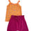 Miniatura: conjunto salmão/pink