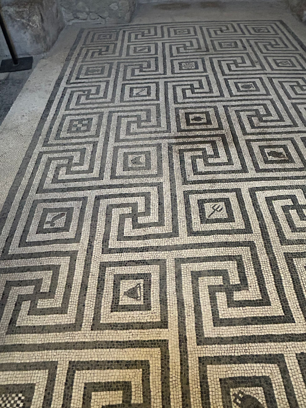 Another tile floor. The swastika was not an evil symbol before Hitler.