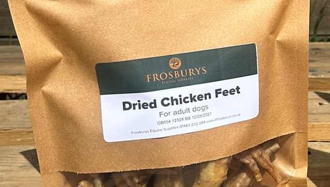 Frosburys Dried Chicken Feet