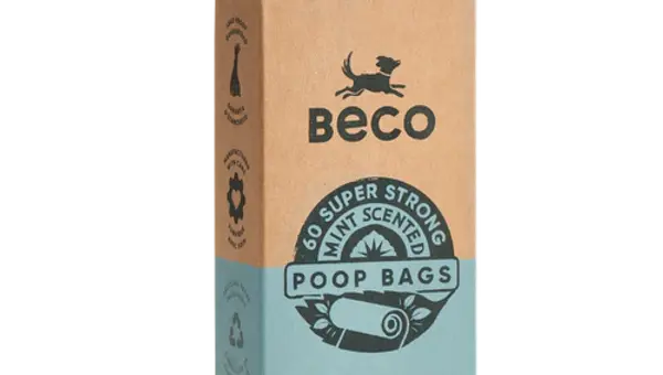 Beco Poop Bags- Mint x60 £2.70