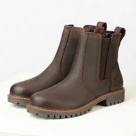 Rydale Pull On Killburn Yard Boots -Waxy Brown
