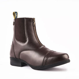 Moretta Clio Synthetic Paddock Boots- Brown