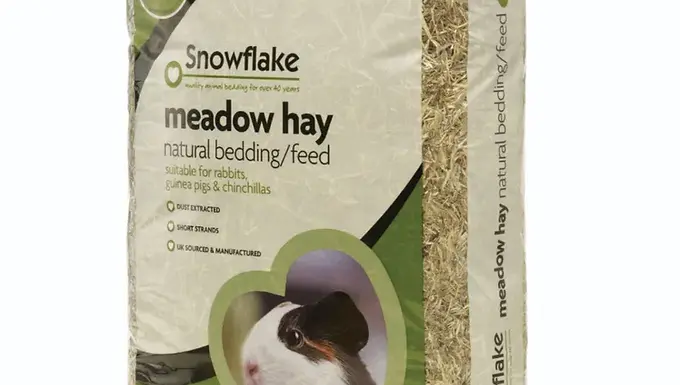 Snowflake Meadow Hay- Medium £1.50