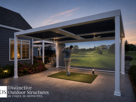 Can a Golf Simulator Work in an Outdoor Structure?