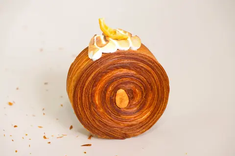 Cream filled Croissant at Blue Moon Bakehouse Christchurch