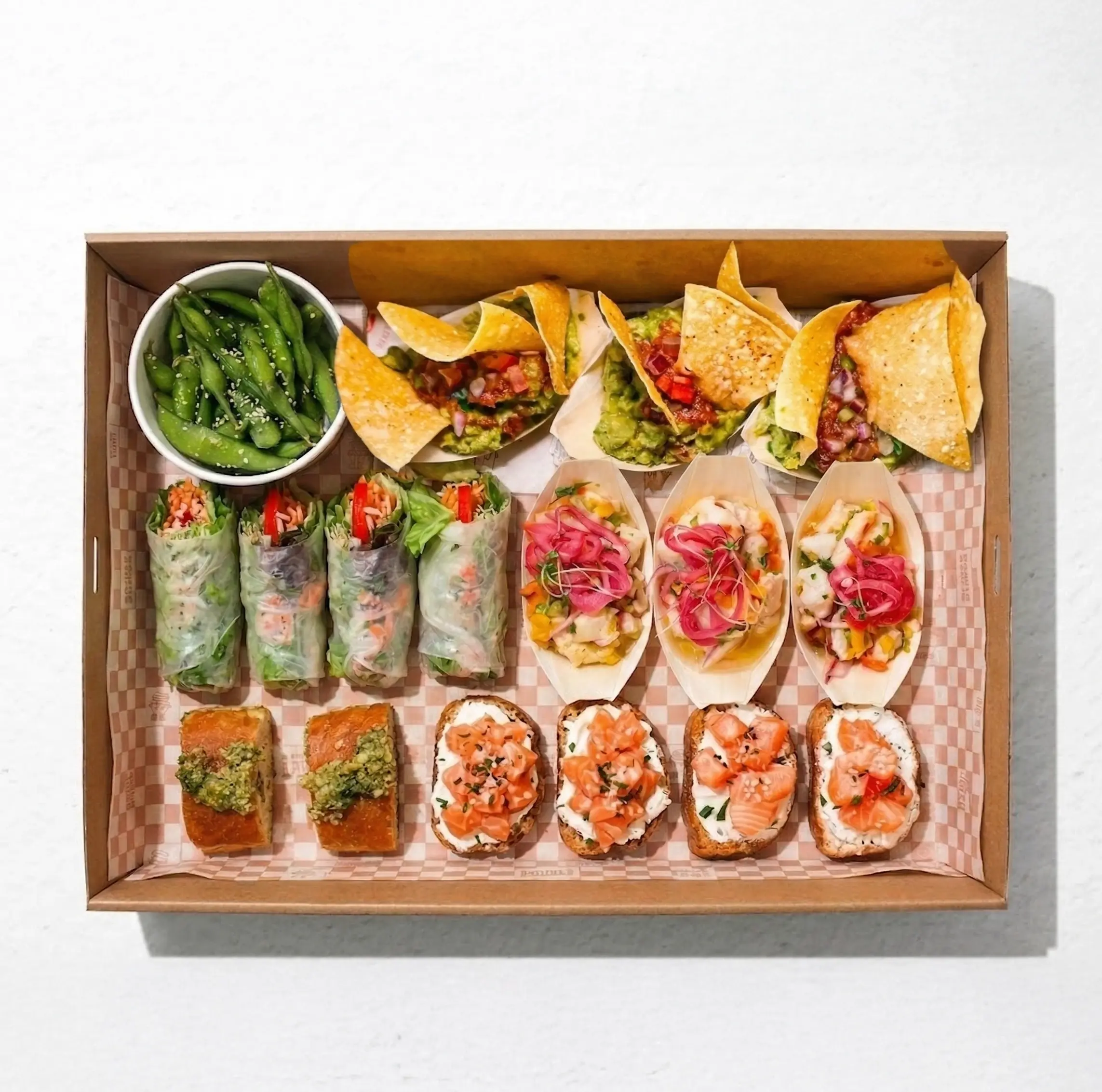 Cold Canape Platter - Double Dribble Catering Christchurch