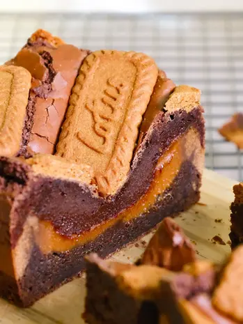 Brownie at Blue Moon Bakehouse Christchurch