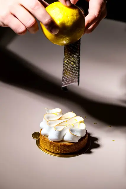 Lemon Meringue Tart Blue Moon Bakehouse Christchurch