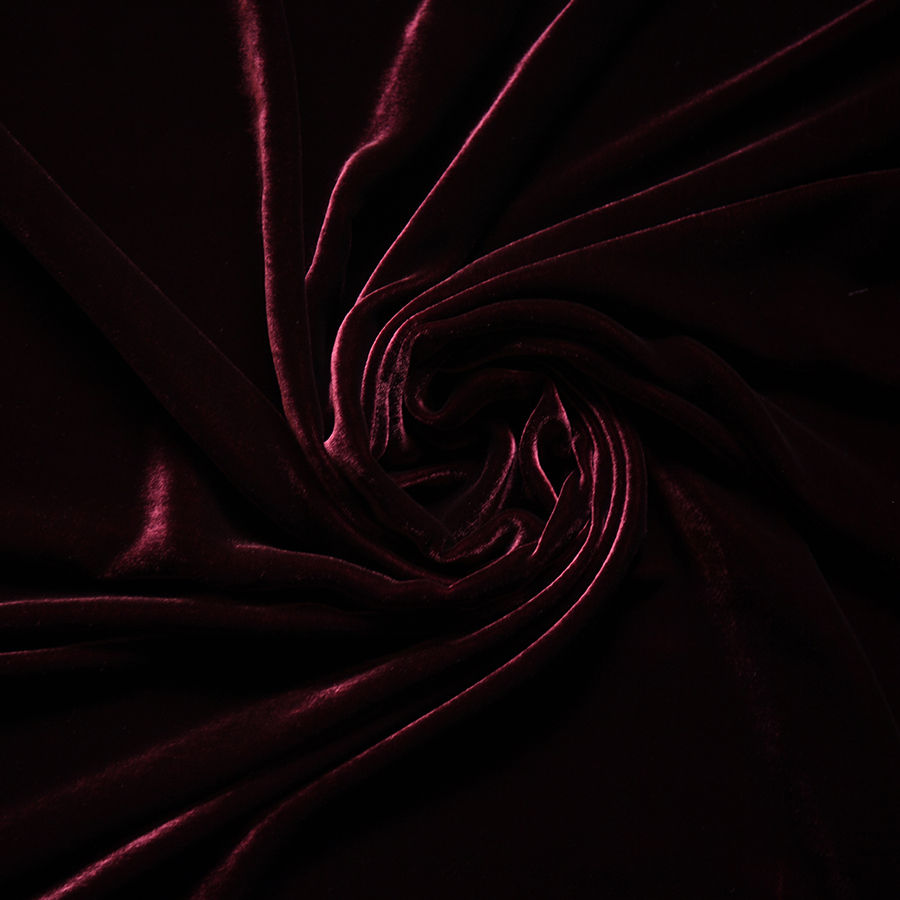 Thumbnail: Nhung the tơ tằm -Dark-Wine