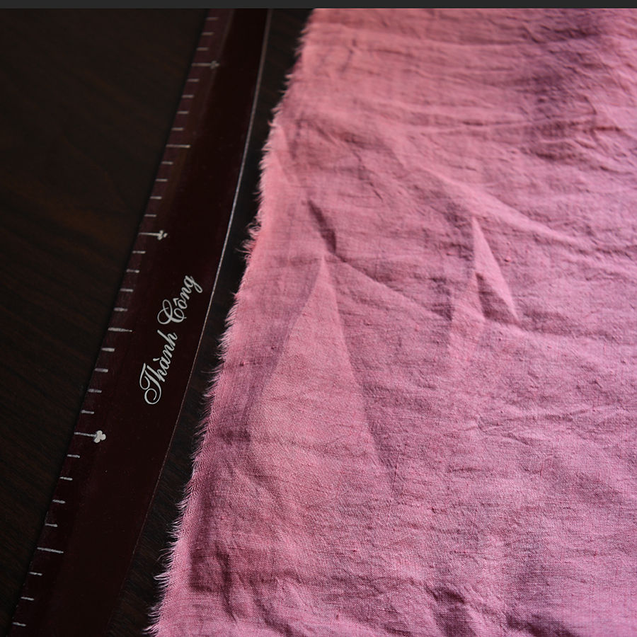 Thumbnail: 100% linen cao cấp loại A - Hồng