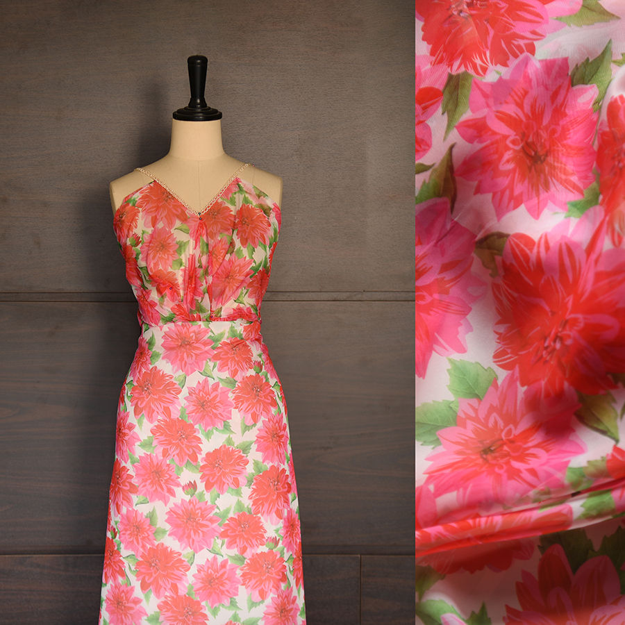 Thumbnail: Chiffon mỏng -Hoa thược dược