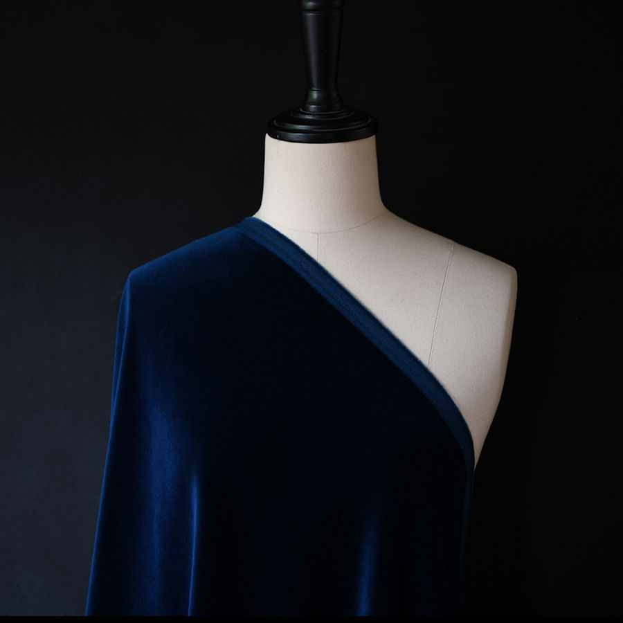 Thumbnail: Luxury Velvet - Navy ánh xanh cổ vịt