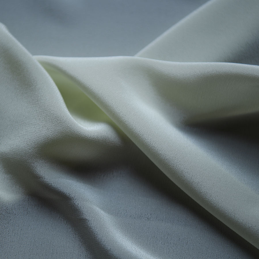 Thumbnail: Crepe 14mm- Vàng nhạt Pastel