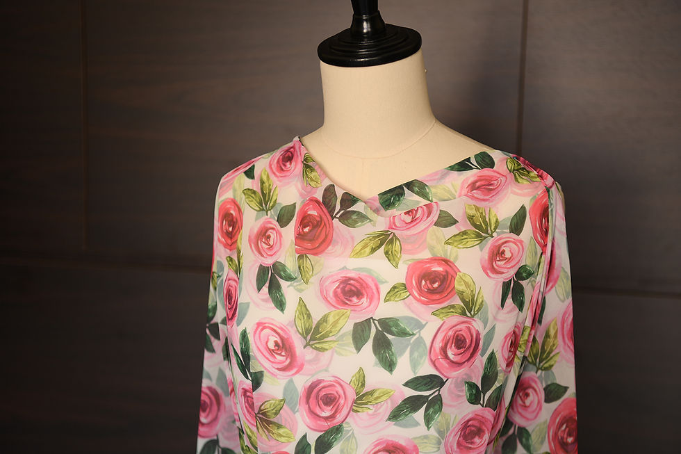 Thumbnail: Chiffon Hoa hồng nền trắng