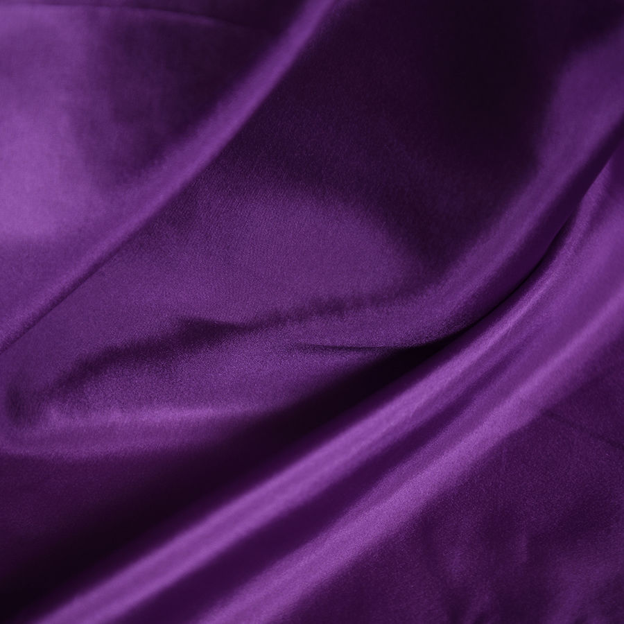Thumbnail: 100% Silk Habotai 8mm - Tím Modena