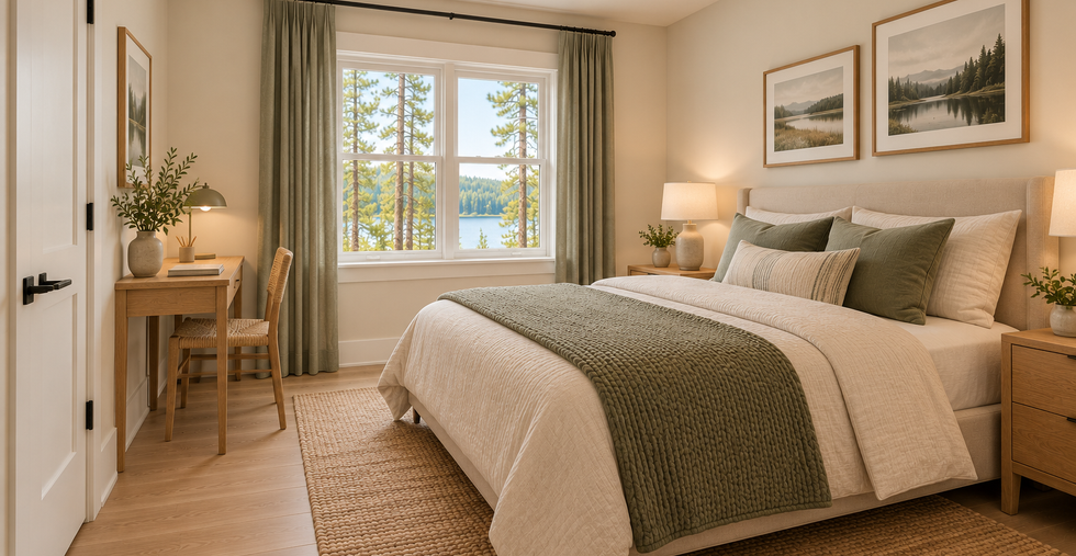 The Bennett — conceptual second bedroom