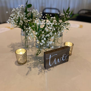 Baby Breath Centerpieces 