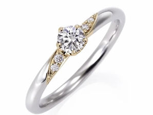 新作!星の砂の結婚指輪と婚約指輪