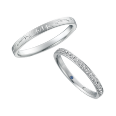 サムシングブルー|結婚指輪