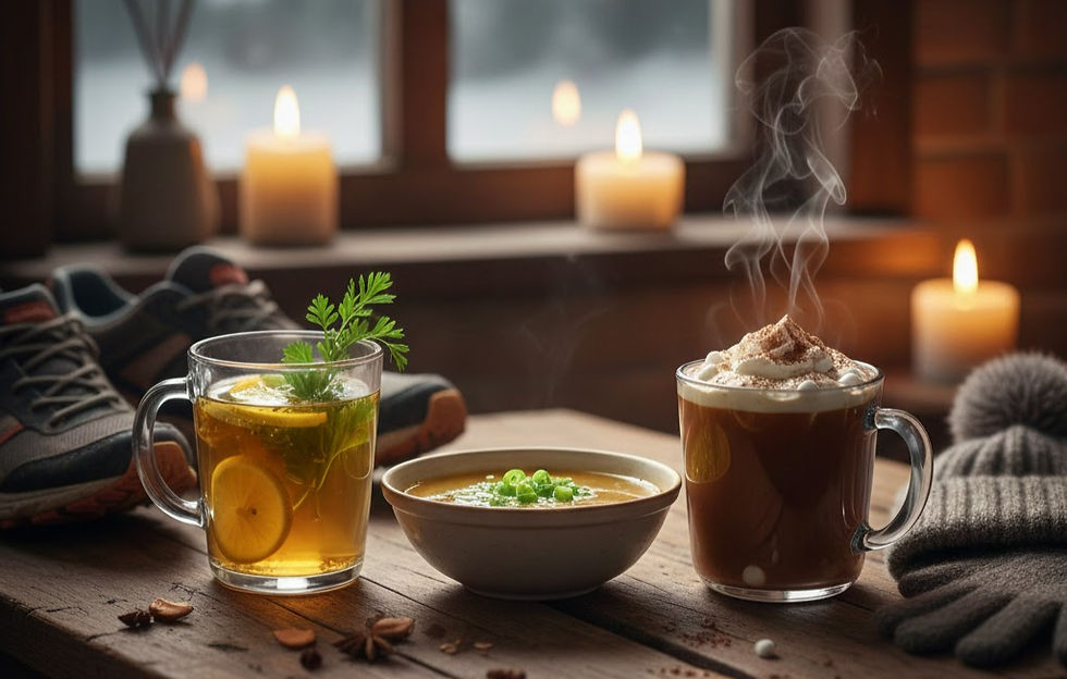 heiße getränke für regneration