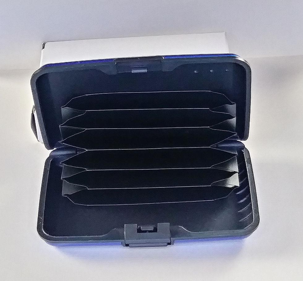 Thumbnail: Safe Reach Vehicle Wallet - Blue (with Magnet mount)