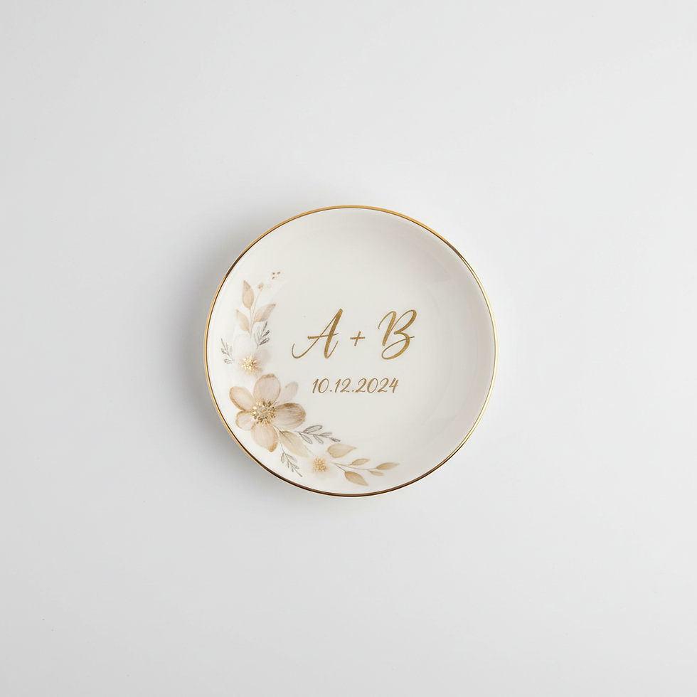 Personalized Ring Dish