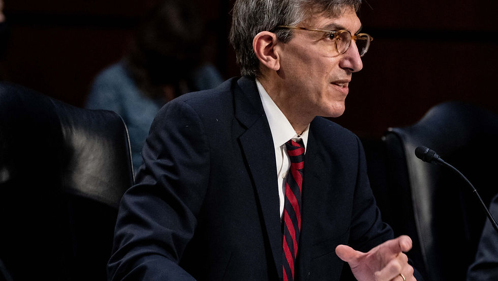 Above: FDA's Peter Marks, who served as the agency's Director of the Center for Biologics Evaluation & Research (CBER) stepped down in 2025, decrying "misinformation" and lies" across its compromised leadership.