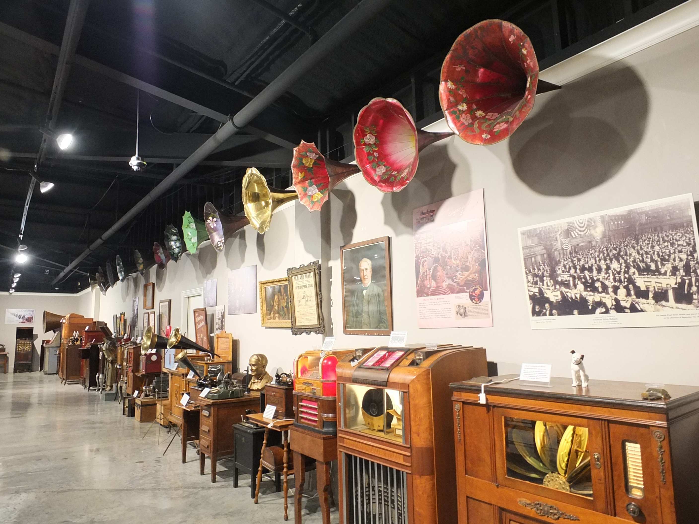 Hand Decorated Phonograph Horns