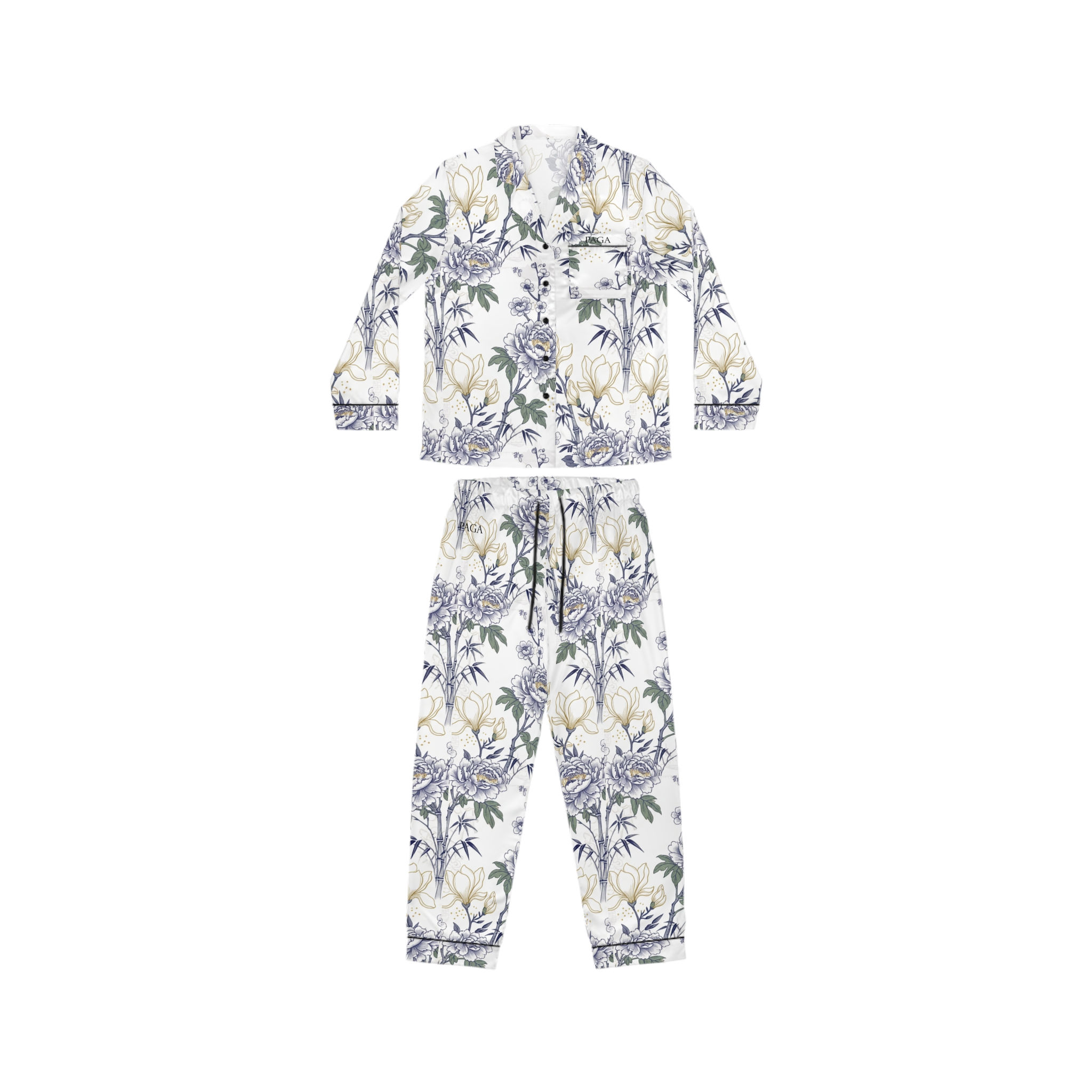 PAGA Lavender Satin Sleepwear