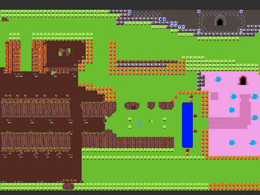 the update for overworld and sword attack
