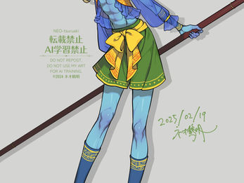 投稿するタイミングを見失った絵とらくがき