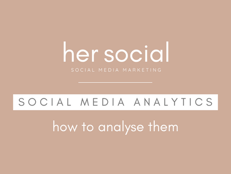 Social Media Analytics: How to utilise them to your advantage.