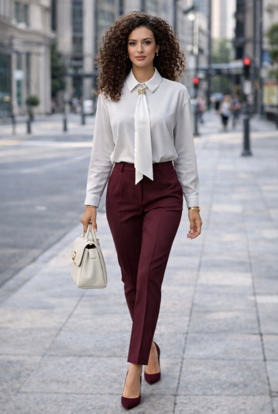 Camicia Bianca con dettaglio oro