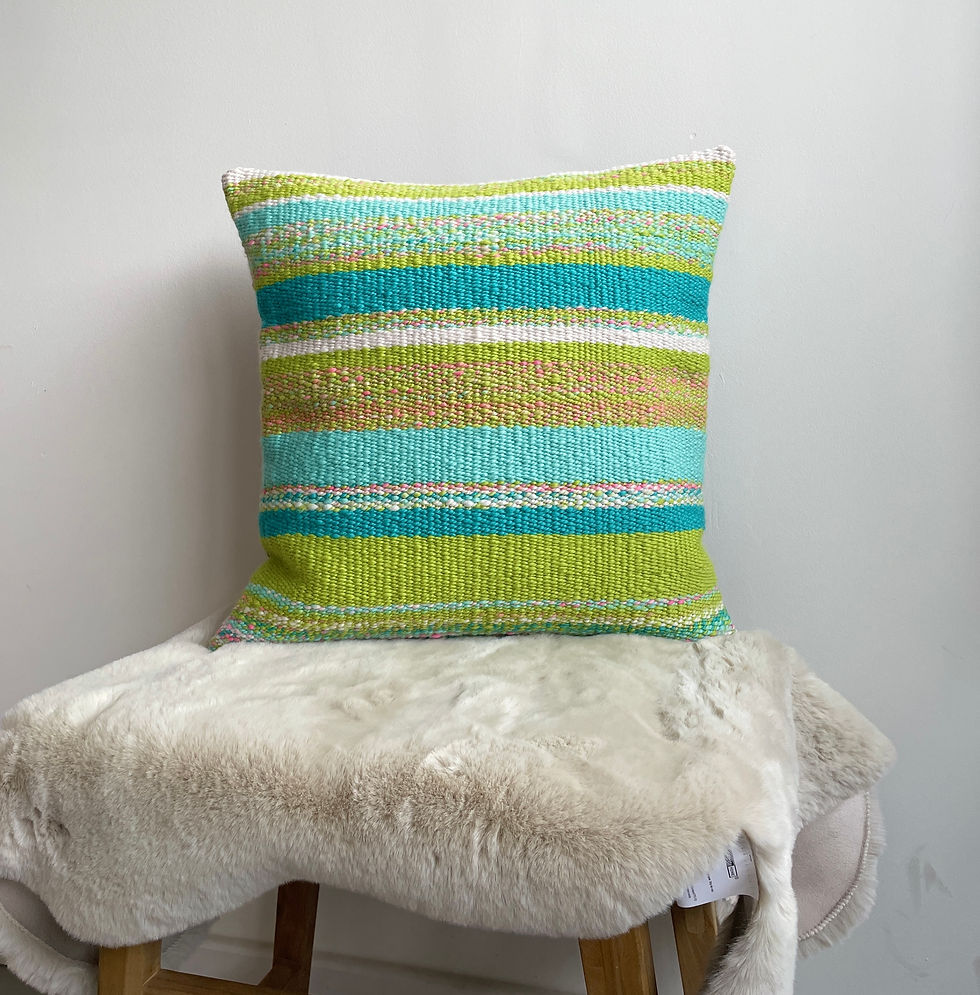 Thumbnail: tapestry woven cushion