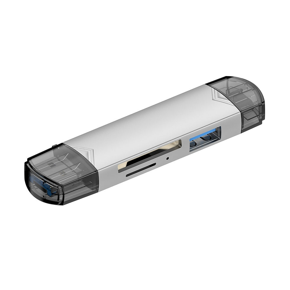 Thumbnail: USB3.0 Type-C Multi-Function Card Reader for Devices