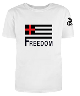 Freedom White SS Tee w_Red Flag 1.png