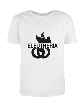 Eleutheria ss White tee w_Eleutheria written between Bird .png