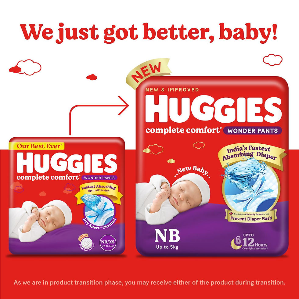 Huggies Diaper Size 4 wetness indicator